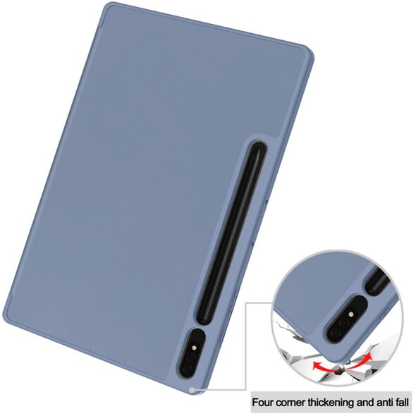 Techsuit Husa pentru Samsung Galaxy Tab S8 - Techsuit Flex Trifold - Gray 5949419103429 έως 12 άτοκες Δόσεις
