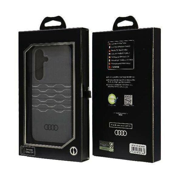Original Case SAMSUNG GALAXY S24 Audi Hardcase IML Case (AU-IMLS24-A6/D3-BK) black 6955250228046