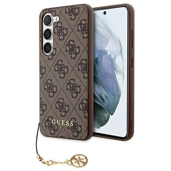 Original Case SAMSUNG GALAXY A55 5G Guess Hardcase 4G Charms Collection (GUHCSA55GF4GBR) 3666339259655