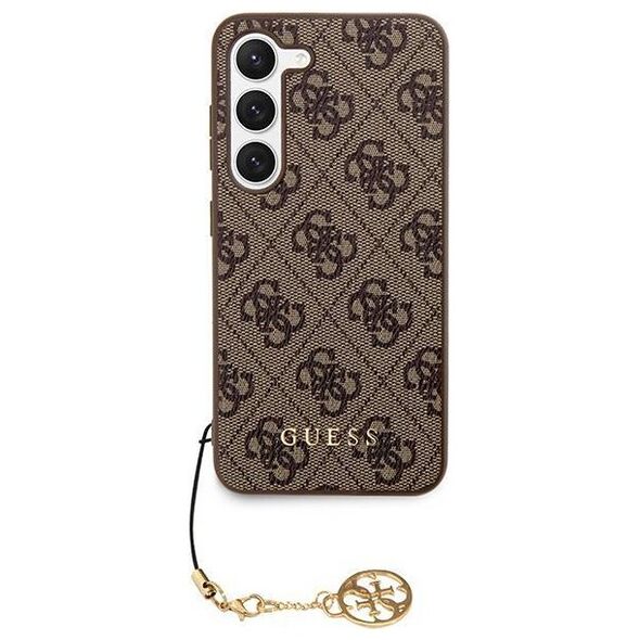 Original Case SAMSUNG GALAXY A55 5G Guess Hardcase 4G Charms Collection (GUHCSA55GF4GBR) 3666339259655