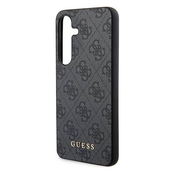 Original Case SAMSUNG GALAXY A35 5G Guess Hard Case 4G Metal Gold Logo (GUOHCSA35G4GFGR) black 3666339259686