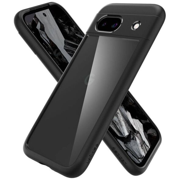 Case GOOGLE PIXEL 8A Spigen Ultra Hybrid Matte black 8809971221481