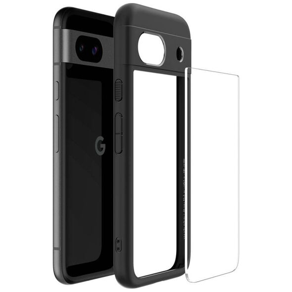 Case GOOGLE PIXEL 8A Spigen Ultra Hybrid Matte black 8809971221481