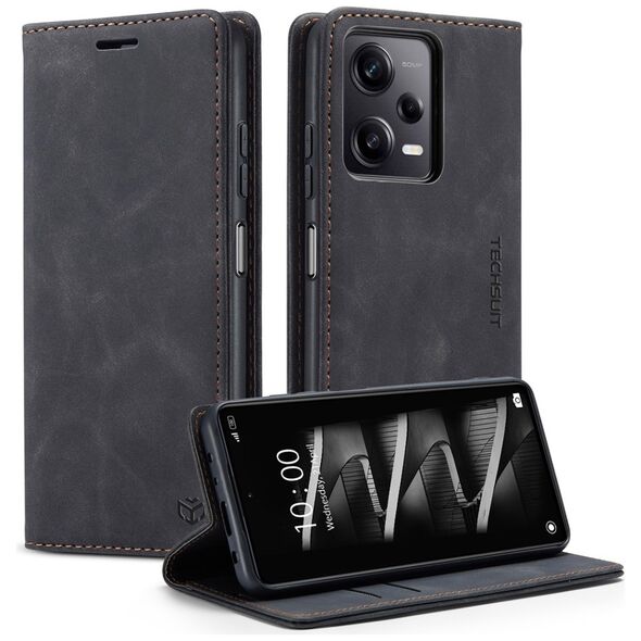 Techsuit Husa pentru Oppo Reno10 / Reno10 Pro - Techsuit Confy Cover - Black 5949419095342 έως 12 άτοκες Δόσεις