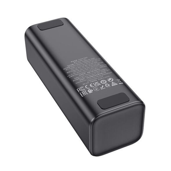 Hoco Acumulator USB, 2x Type-C, 140W, 25000mAh - Hoco Electric (Q17) - Black 6942007602075 έως 12 άτοκες Δόσεις