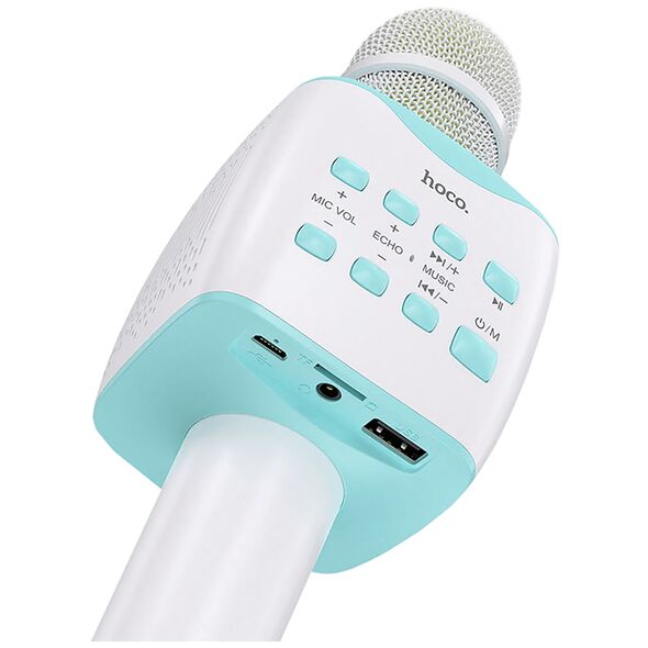 Hoco Microfon Fara Fir pentru Karaoke - Hoco (BK5) - Blue 6931474742308 έως 12 άτοκες Δόσεις