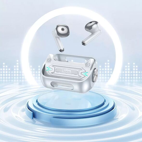 Hoco Gaming Headset, Bluetooth 5.3, True Wireless - Hoco (EW55) - Silver 6942007605229 έως 12 άτοκες Δόσεις
