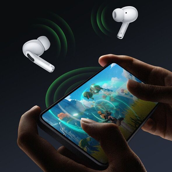 Hoco Casti Bluetooth, TWS, Hi-Fi - Hoco (EW59) - White 6942007609470 έως 12 άτοκες Δόσεις