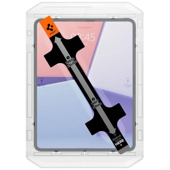 Tempered Glass IPAD PRO 13.0 2024 Spigen Glas.tr "Ez Fit" Clear 8809971227339