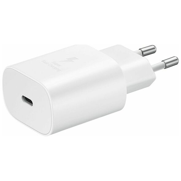 Samsung Travel Adapter USB-C 25W White (EP-TA800NWEGEU) (SAMEP-TA800NWEGEU) έως 12 άτοκες Δόσεις