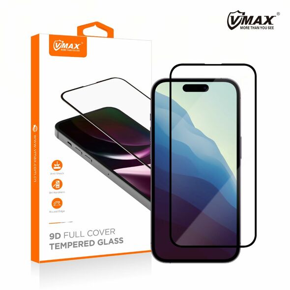 Vmax tempered glass 9D Glass for iPhone 15 6,1&quot; 6976757303364
