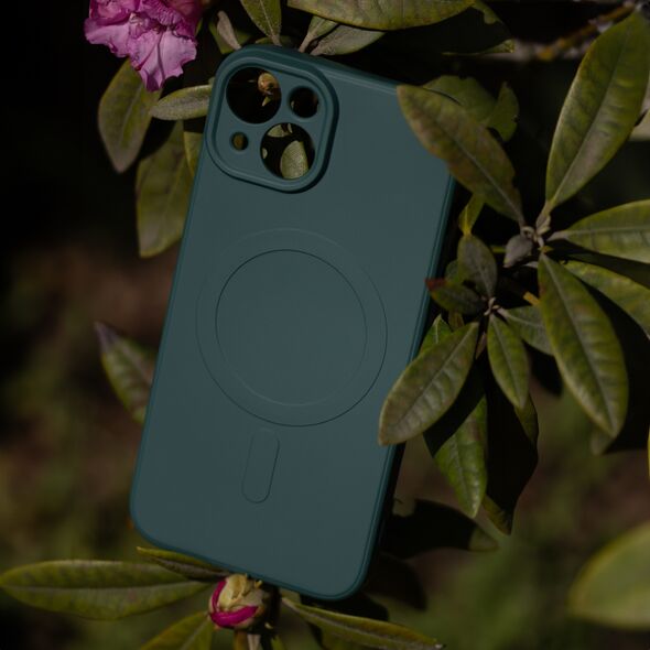 Simple Color Mag case for iPhone 14 Pro 6,1&quot; dark green 5907457752863