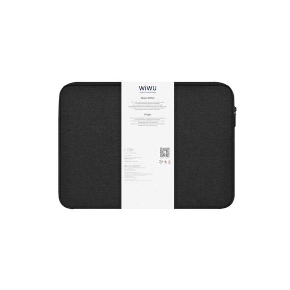 WIWU sleeve for laptop 14&quot; Minimalist black 6936686411387