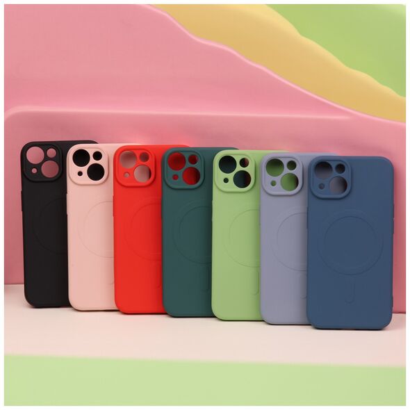 Simple Color Mag case for iPhone 15 6,1&quot; pink 5907457752283