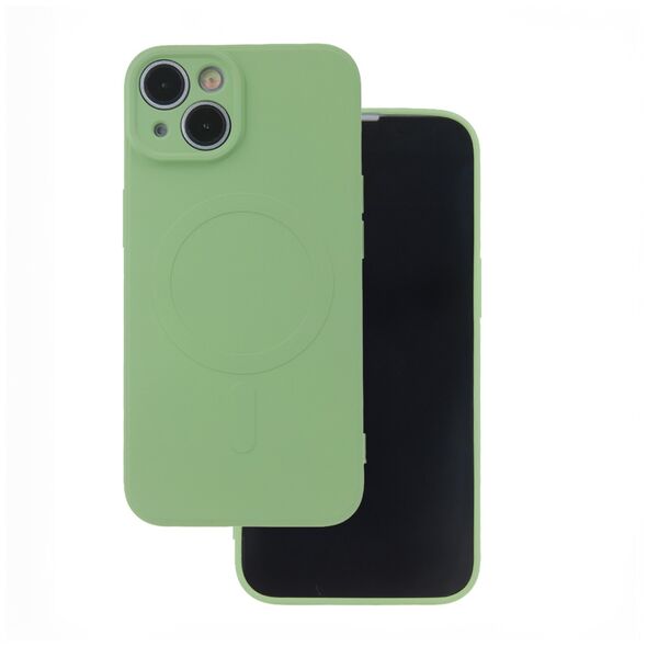 Simple Color Mag case for iPhone 15 6,1&quot; light green 5907457752733