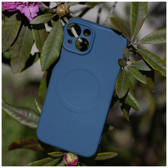 Simple Color Mag case for iPhone 15 6,1&quot; navy blue 5907457753181