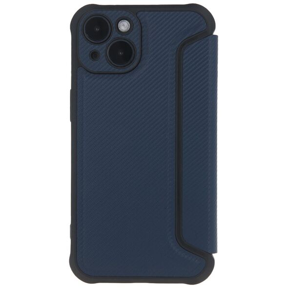 Smart Carbon case for Samsung Galaxy A15 4G / A15 5G navy blue 5907457760349