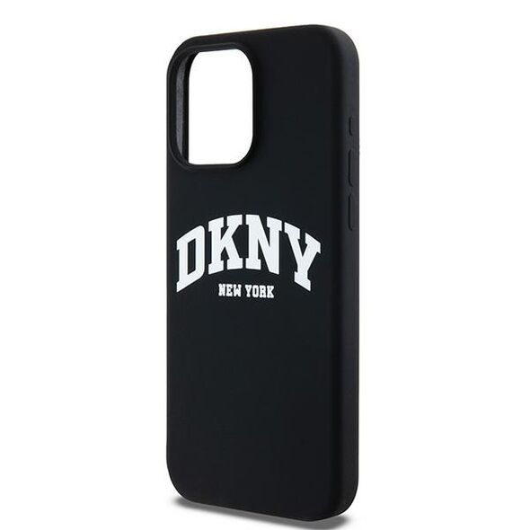 DKNY case for iPhone 15 Pro Max 6,7&quot; DKHMP15XSNYACH black HC Magsafe silicone w arch logo 3666339266721