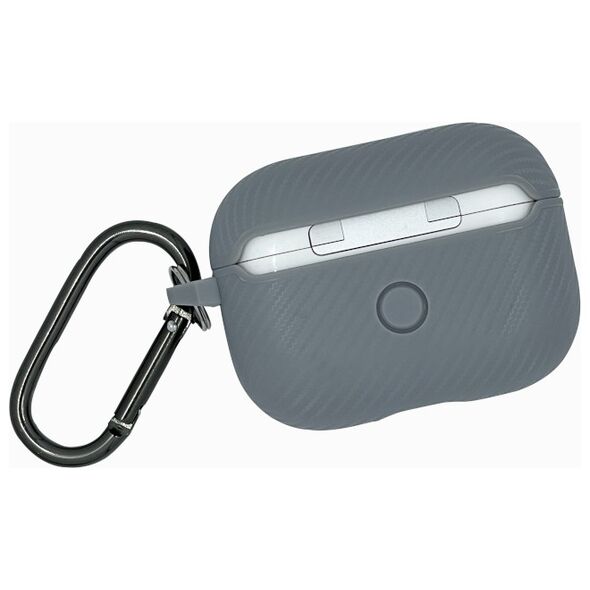 Carbon case for Airpods Pro grey 5907457770133