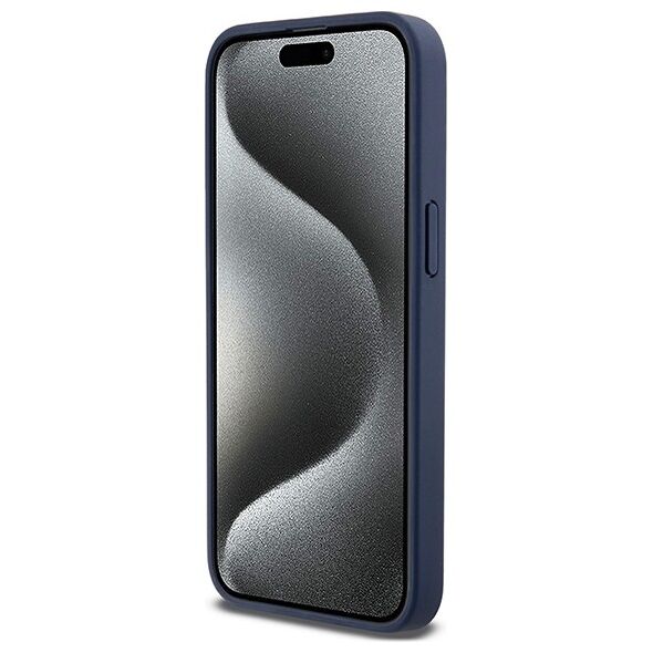 DKNY case for iPhone 15 Pro Max 6,7&quot; DKHCP15XPRTHSLB black HC Magsafe pu repeat pattern w stack logo 3666339260842