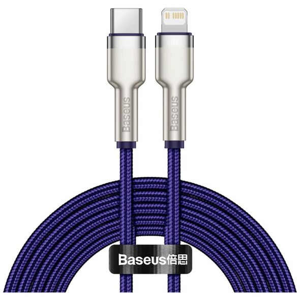 Baseus Cafule Series USB-C cable for Lightning 20W 2m purple (CATLJK-B05) (BASCATLJK-B05) έως 12 άτοκες Δόσεις