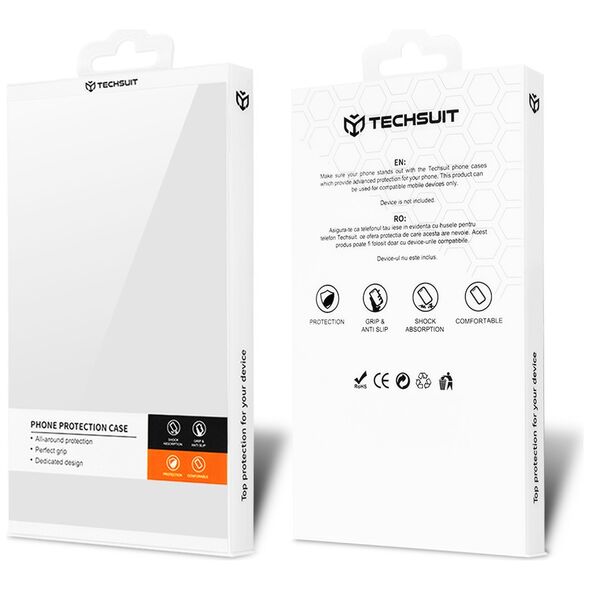 Techsuit Case for Samsung Galaxy S24 Ultra - Techsuit Luxury Glitter MagSafe - Silver 5949419131316 έως 12 άτοκες Δόσεις