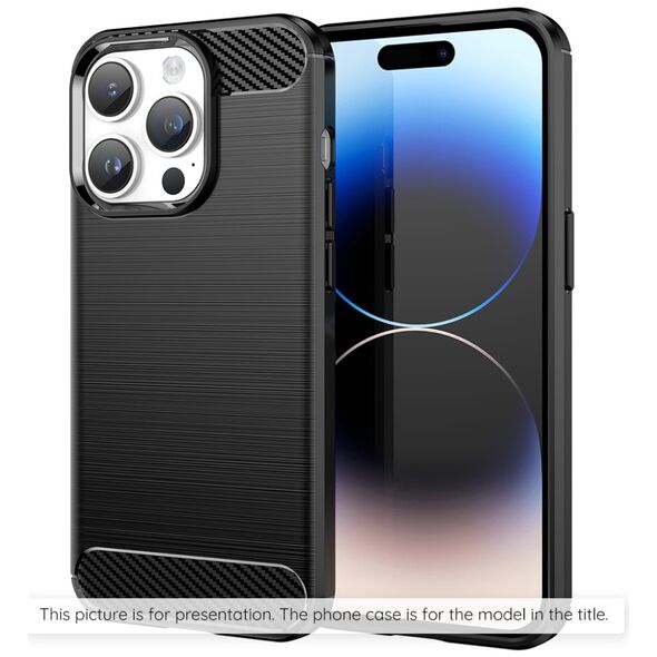 Techsuit Husa pentru Honor 200 Lite - Techsuit Carbon Silicone - Black 5949419165885 έως 12 άτοκες Δόσεις
