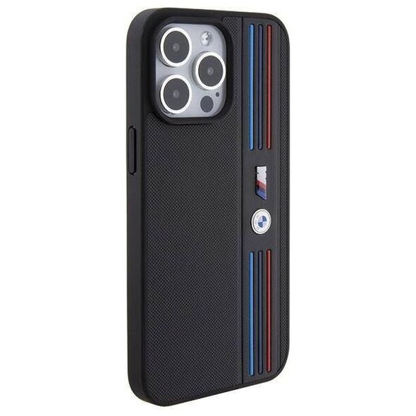 Original Case APPLE IPHONE 15 PRO MAX BMW Tricolor M Collection (BMHCP15X22PPMK) black 3666339143459