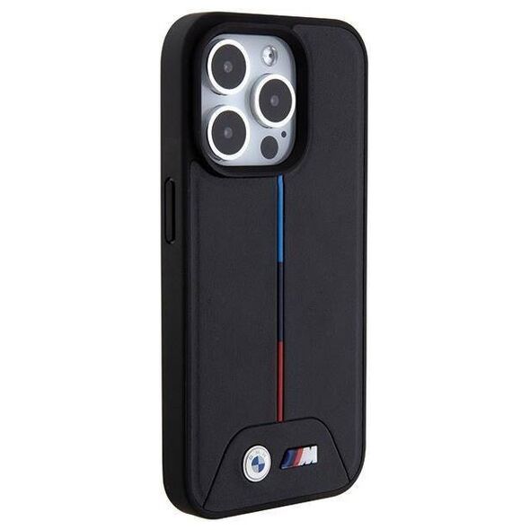 Original Case APPLE IPHONE 15 PRO BMW Quilted Tricolor MagSafe (Bmhmp15l22pvtk) black 3666339145767