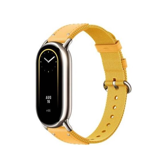 Λουράκι Xiaomi Smart Band 8 Πλεκτό Κίτρινο 6941812727867 6941812727867 έως και 12 άτοκες δόσεις