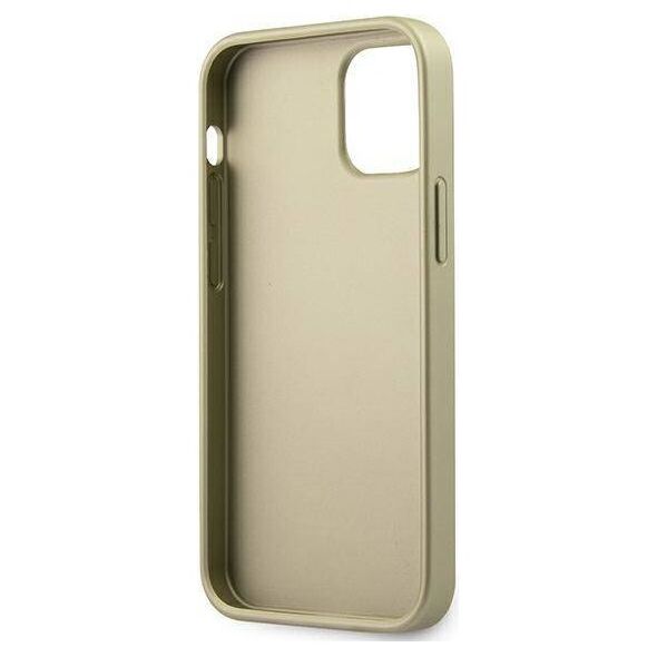 Original Case IPHONE 12 MINI Guess Hardcase Iridescent (GUHCP12SIGLGO) gold 3700740481363