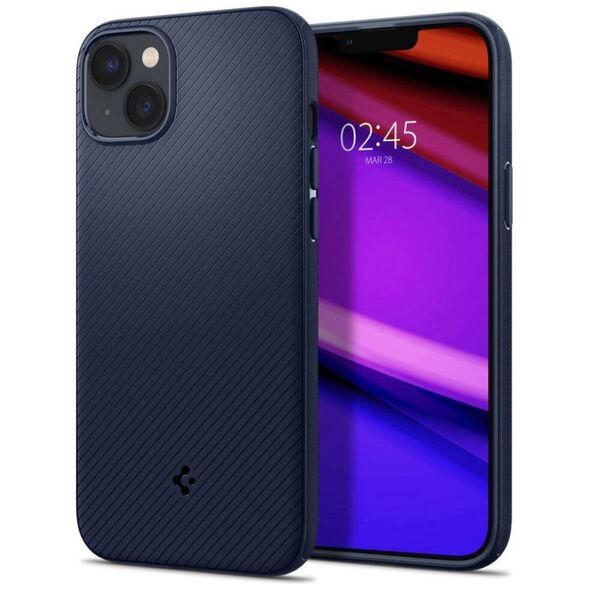 Case IPHONE 14 PLUS Spigen Mag Armor navy blue 8809811864328