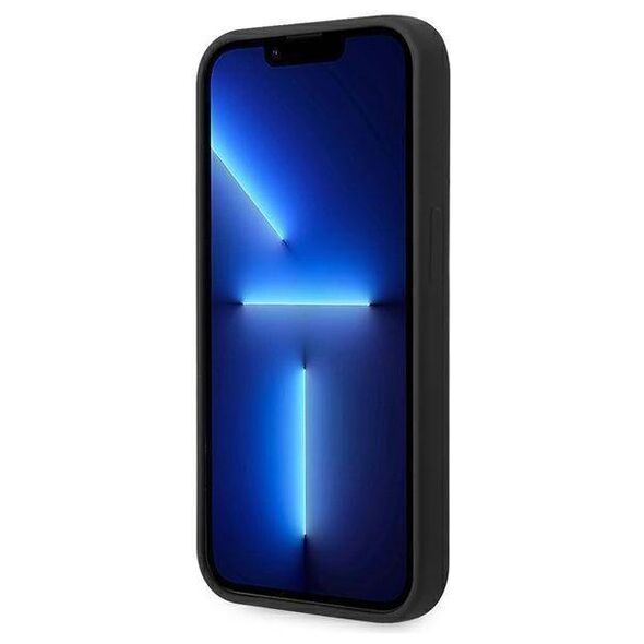 Original Case IPHONE 14 PRO BMW Silicone Metal Logo black 3666339090449