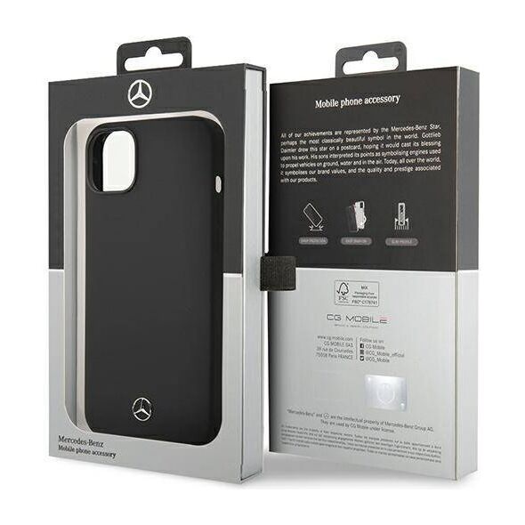 Case IPHONE 14 PLUS Mercedes Hardcase Silicone black 3666339082550