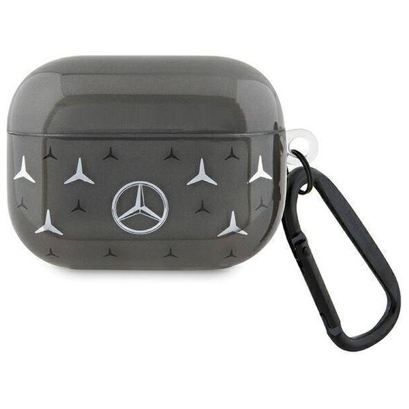 Original Case APPLE AIRPODS PRO Mercedes Cover Large Star Pattern (MEAP8DPMGS) black 3666339094515
