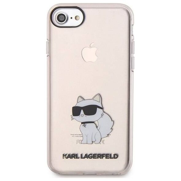 Original Case IPHONE SE 2022 / SE 2020 / 7 / 8 Karl Lagerfeld Hardcase Ikonik Choupette (KLHCI8HNCHTCP) pink 3666339118846