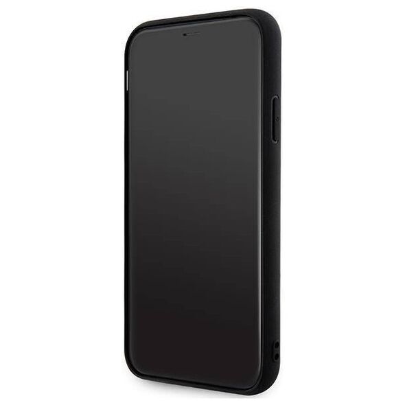 Original Case IPHONE 11 Karl Lagerfeld Hardcase 3D Monogram (KLHCN61RUPKLPK) black 3666339170011