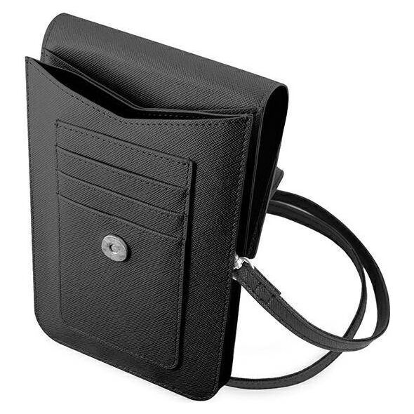 Bag Guess Saffiano Triangle (GUWBSATMBK) black 3666339050498