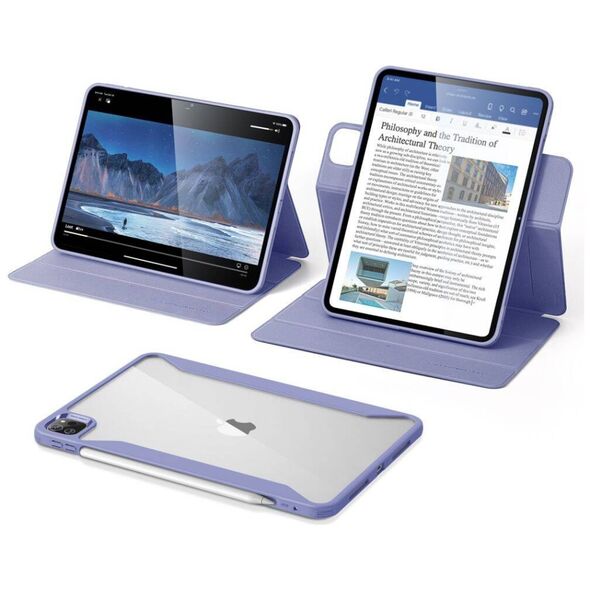 Case IPAD PRO 13.0 (7GEN) ESR Rebound Hybrid purple 4894240193747