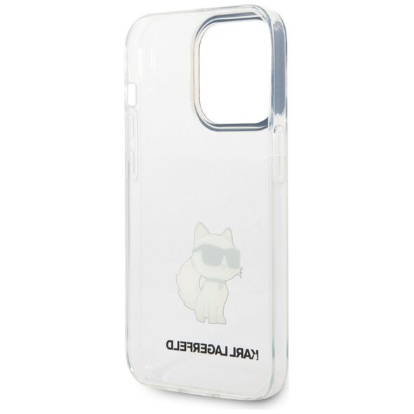 Karl Lagerfeld IML Choupette NFT Apple iPhone 14 Pro Max (6.7) hátlapvédő tok átlátszó (KLHCP14XHNCHTCT) 3666339087159