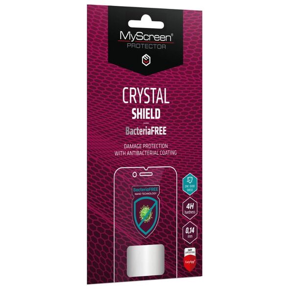MyScreen Crystal BacteriaFree - Samsung A225 Galaxy A22 4G TPU kijelzővédő fólia (4H) 5904433201728
