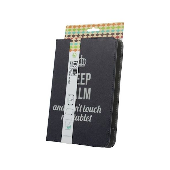 Univerzális 9-10&quot; Keep Calm kinyitható műbőr tablet tok 5900495343710