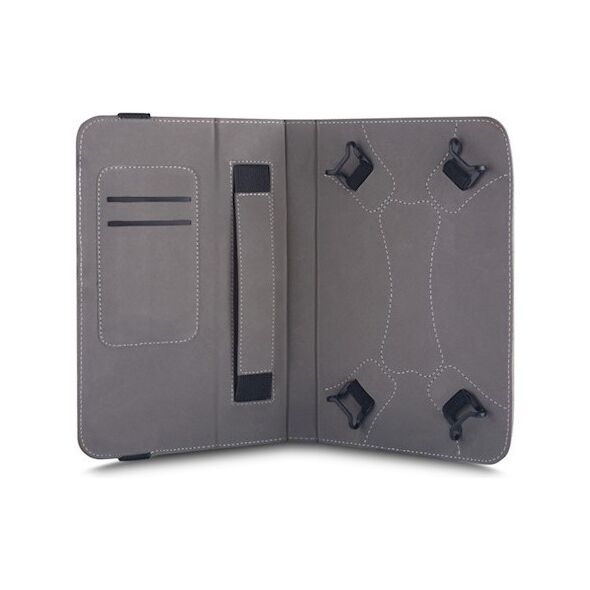 Univerzális 7-8&quot; kinyitható műbőr tablet tok piros 5900495371393