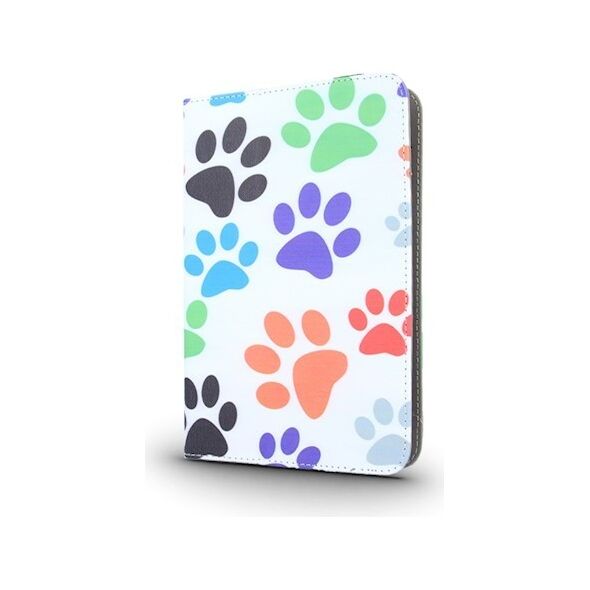Univerzális 9-10&quot; tappancs mintás kinyitható tablet tok 5900495427298