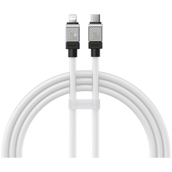 Baseus cable CoolPlay USB-C - Lightning 1m 20W white 6932172626570