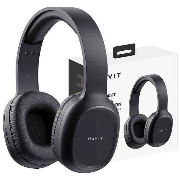 Havit H2590BT PRO Wireless Bluetooth headphones (black) 6939119045708