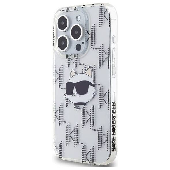 Original Case APPLE IPHONE 15 PRO MAX Karl Lagerfeld Hardcase IML Choupette MagSafe (KLHCP15XHKLPCHT) transparent 3666339286316