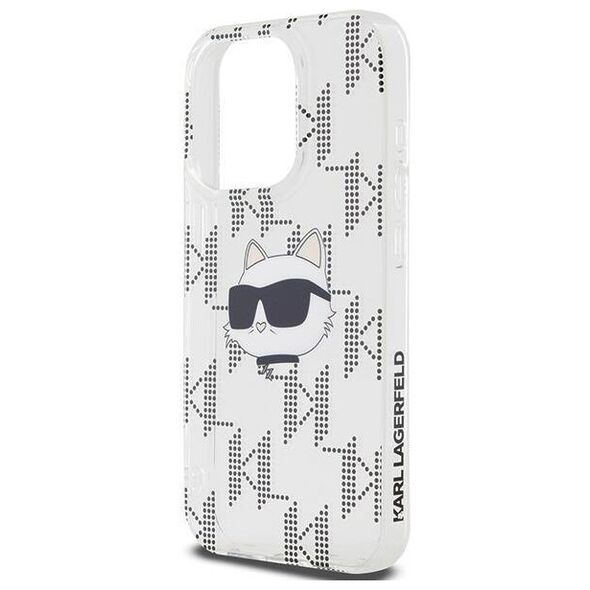 Original Case APPLE IPHONE 15 PRO MAX Karl Lagerfeld Hardcase IML Choupette MagSafe (KLHCP15XHKLPCHT) transparent 3666339286316