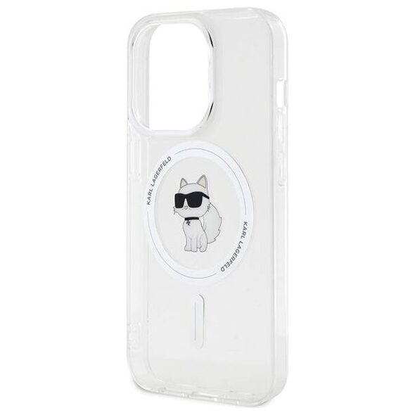 Original Case IPHONE 13 PRO Karl Lagerfeld Hardcase IML Choupette MagSafe (KLHMP13LHFCCNOT) transparent 3666339162337