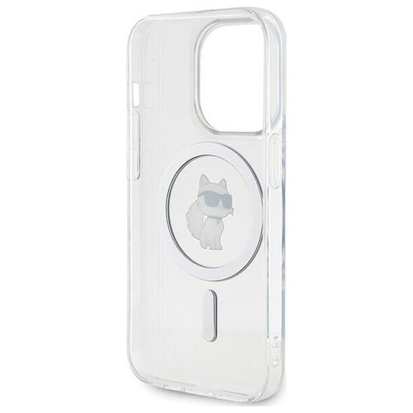 Original Case IPHONE 14 PRO MAX Karl Lagerfeld Hardcase Crossbody IML Karl Head MagSafe (KLHMP14XHFCCNOT) transparent 3666339162382